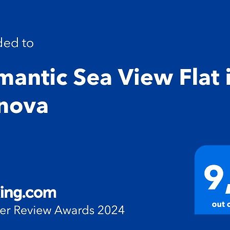 Romantic Sea View Flat In Genova Eksteriør bilde